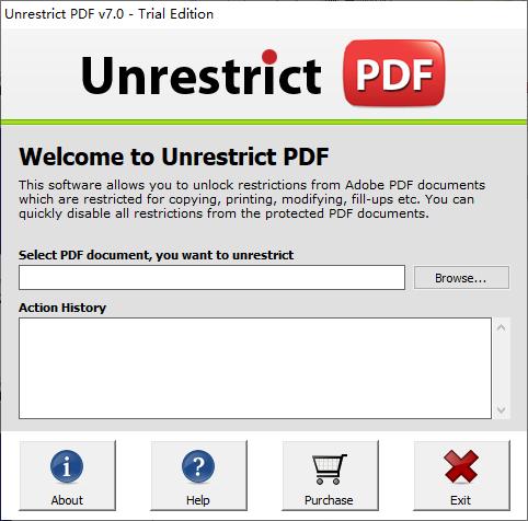 Unrestrict PDF下载,PDF密码删除软件,PDF软件,密码删除