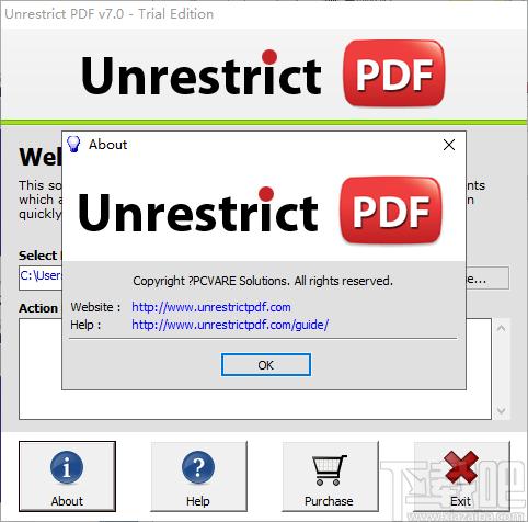 Unrestrict PDF下载,PDF密码删除软件,PDF软件,密码删除